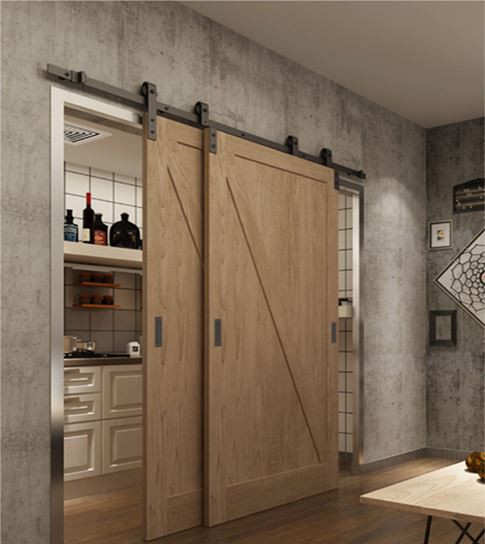 Ohitus Barn Door Hardware Kit